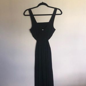 Long black dress